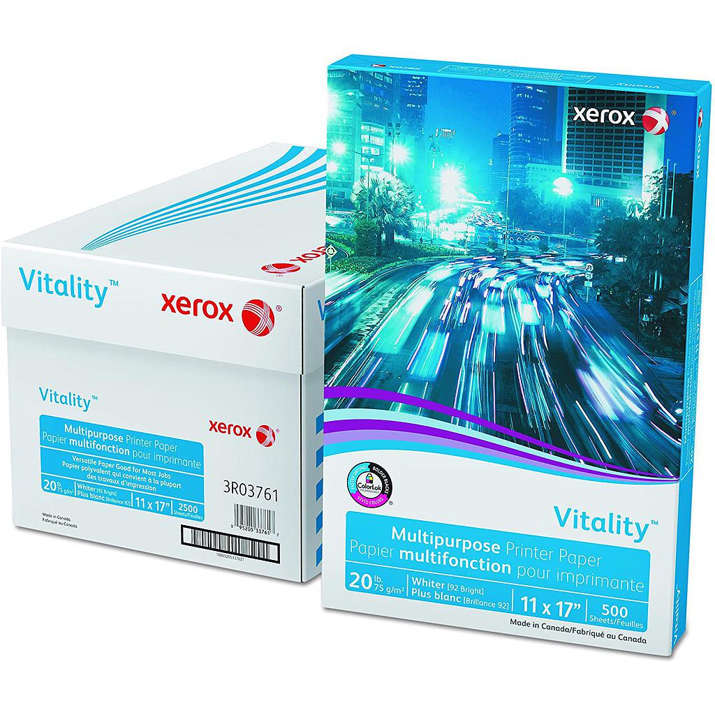 Paper Brightness Tamaño 11" x 17"  100 (24lb or 32lb)